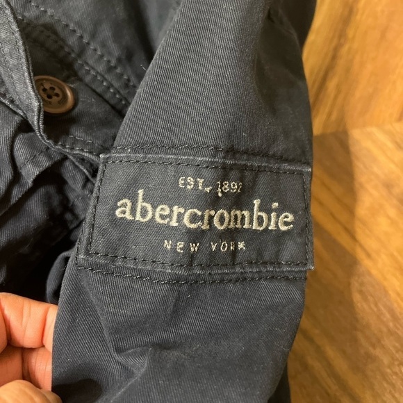 Abercrombie kids military style utility spring/fall jacket size small - Picture 3 of 6